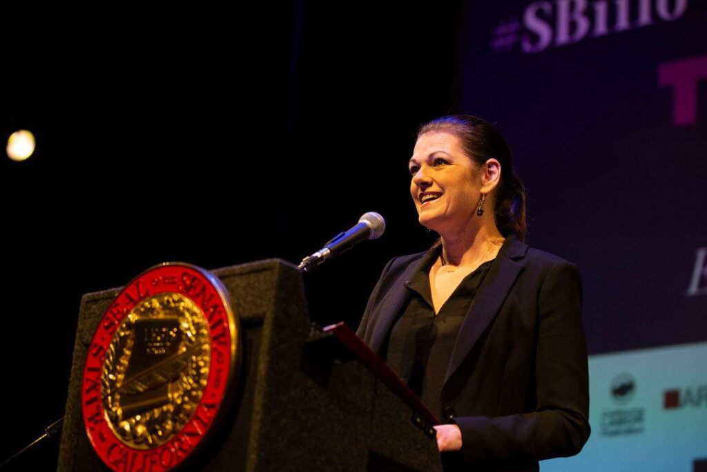 Kate Shindle is the president of the Actor’s Equity Association. - Photo by Chris Mortenson