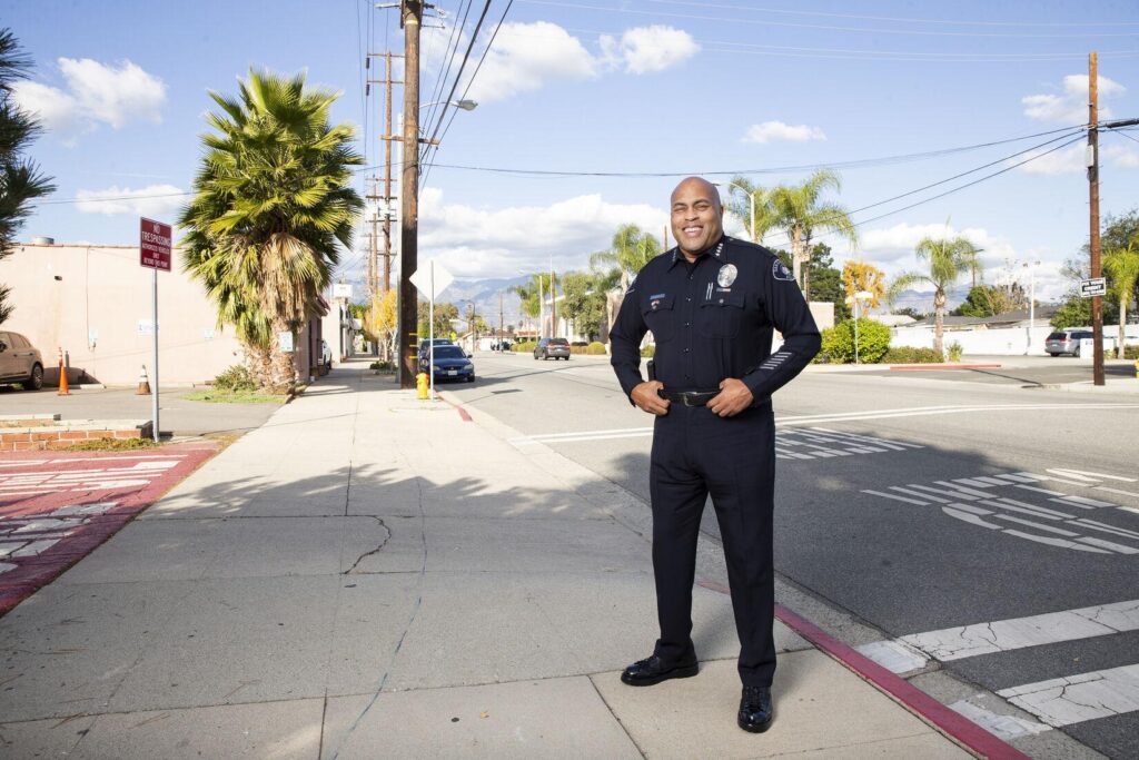 The son of a U.S. Marine and an Air Force Civilian Contractor, incoming Pasadena Police Chief Eugene Harris feels that he was born to live a life of service. - Photo by Chris Mortenson