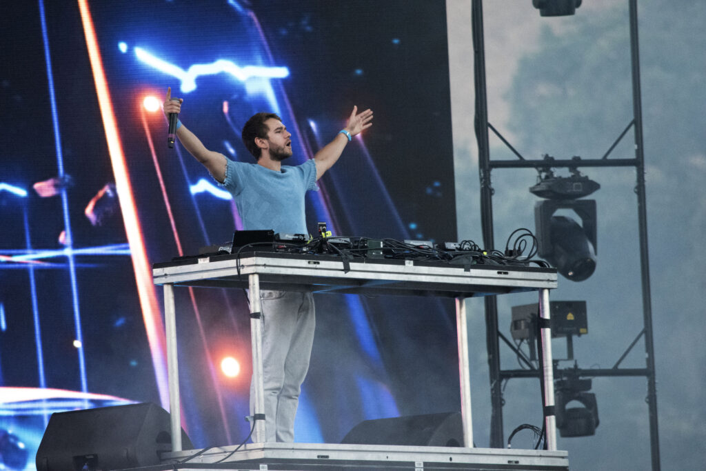 German DJ Zedd performed his new remix of “Where You Are” by John Summit and Hayla.