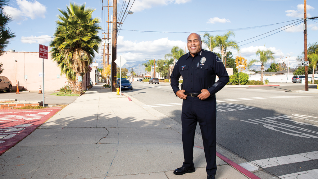 Gene Harris began his tenure as Pasadena’s police chief on Jan. 3, 2023. - Photo by Chris Mortenson