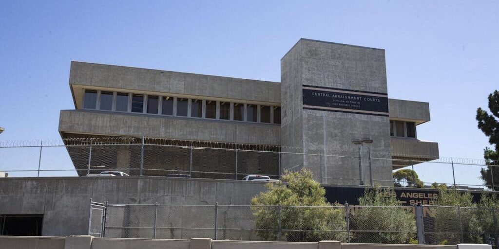 Built in 1963, Men’s Central Jail in Downtown LA is one of the oldest jails in California. - Photo by Chris Mortenson