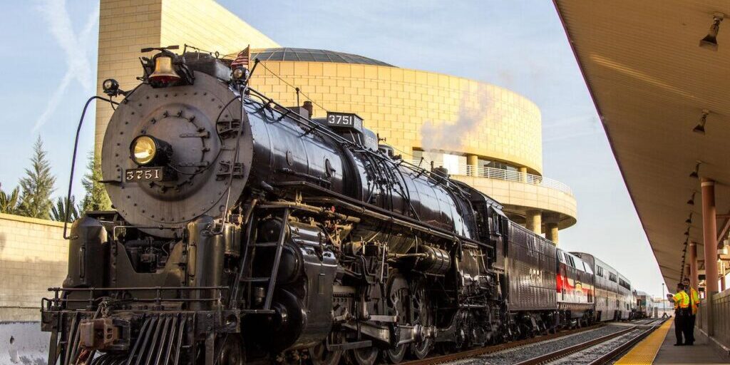 The Santa Fe 3751, set to attend the festival, is the world’s oldest surviving 4-8-4 locomotive. - Photo courtesy of Los Angeles Union Station