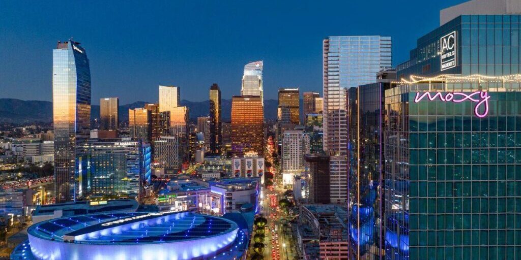 Executive Director Nick Griffin says Downtown LA is becoming a “truly global destination” and is building the new hotels and facilities needed to support that growth, including the expansion of the LA Convention Center predicted to break ground in 2024. - Photo courtesy of the DCBID